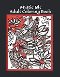 Mystic Isle Adult Coloring Book by Shawn Boen