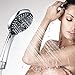 Srmvyd Handheld Shower Head High Pressure 5 Spray Setting Multi-functions Massage Spa 4.2’ Chrome Face Showerheads With Long Shower Hose 6.56 Feet easy to install.