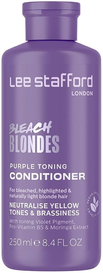Lee Stafford Purple Toning Conditioner 250 ml - Neutralises Brassy Tones