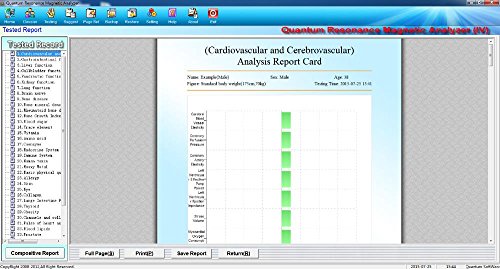 4th Generation Quantum Magnetic Resonance Body Analyzer Pro Non-Invasive, Whole Body Health Scanner 48 Reports in English & Spanish - Thumbnail 3