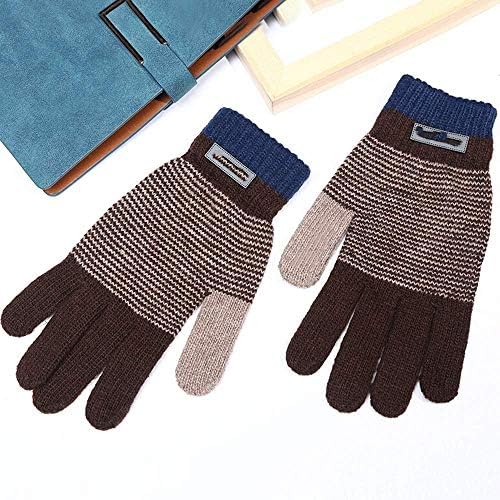 ニットニット学生ステッチ人格指さしグローブメンズカシミア手袋 色 ブルー Color Beige B029sbyg 2 9円 人気海外一番 100 品質保証 全品送料無料 即日出荷 Sale開催中