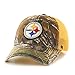 NFL Pittsburgh Steelers Realtree Huntsman Closer Stretch Fit Hat, Large/X-Large, Realtree Camo