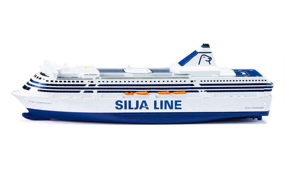 siku 1729, Silja Symphony Ferry, Metal,Plastic, 1:1000, Blue,White, Versatile play