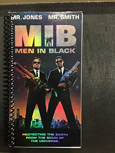 Men in Black VHS Notebook