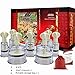 Cupping Therapy Sets - Hand Twist Portable Thicken Vacuum Cupping Device Full Body Massager Massage Relax Cupping-Full Instructions/Storage Bag(Gifts for Women/Men/Dad/Mom)