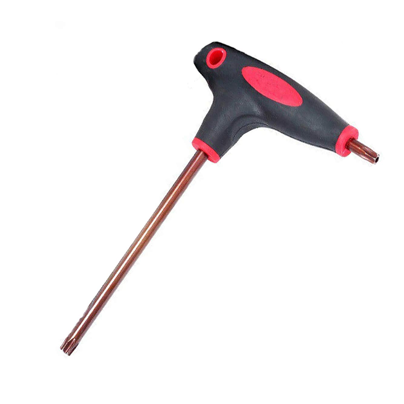 SENRISE Torx Wrench T30 T-Handle Screwdriver Torx Star Key Angle Wrenches T Type Driver Socket Wrench for Torx Screws/Bolts/Fittings (Pack of 1)