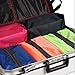 HiDay® 4pcs Portable Waterproof Travel Shoe Bags Organizer Pouch with Zipper Closure