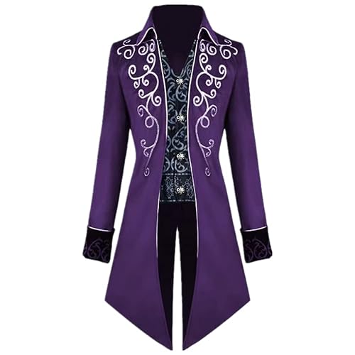Apocrypha Men's Medieval Steampunk Tailcoat Vampire Gothic Jackets
