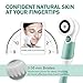 Lavany Facial Cleansing Brush, 7-in-1 Waterproof Portable Wireless Charging Cleaning brush with 2 Speed Settings for Skin Care