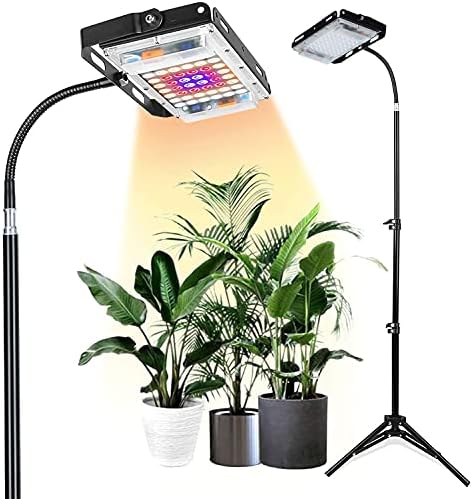 Funito Grow Light with Stand, LBW Full Spectrum 150W LED Floor Plant ...