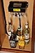 SIDEBAR BEVERAGE SYSTEMS® Electronic Liquor and Beverage Dispenser BLACK w/ Optional BRUSHED NICKEL SPOUT 12V
