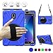 BRAECN Active 2 Case, [Rotating Hand Strap] [Built-in Kickstand] [Carrying Strap] Dropproof Shockproof Rugged Case for Active2 SM-T390/SM-T395/SM-T397 Tablet-Blue