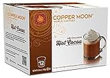 Copper Moon Cocoa Single Serve Pods for Keurig 2.0 K-Cup Brewers, Hot Cocoa, Rich Milk Chocolate Specialty Drink A Great Holiday or Wintery Treat. 12 Count