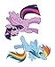My Little Pony ST MLPFAM PACK1 Car Window Sticker Decal Family Pack
