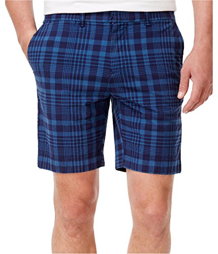 tommy hilfiger plaid shorts