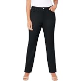Catherines Softluxe Sateen Stretch Pant | Women's Plus Size