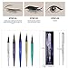 UCANBE 5PCS Liquid Eyeliner Pen Waterproof Eye Gel Shimmer Sparkle Smudge Proof Pigmented Eyeshadow Eye Liner Pencil Cosmetics (Set of 5)
