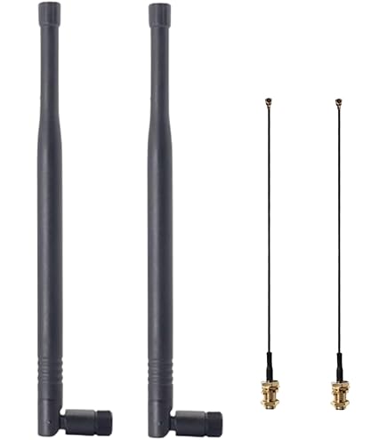 Antenna Logaritmica Antenna Dual-Band 2,4 GHz/5 GHz RP-TNC Per Cisco Aironet - Confezione Da 4, Bianco Antenna RP-TNC Bianca - Foto 7