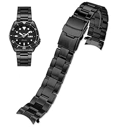 Danxancy Stainless Steel Watch Band Curved Ends