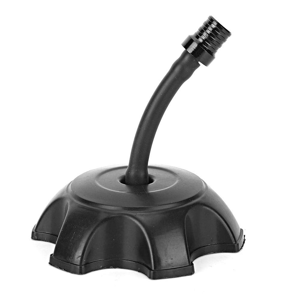 KIMISS Pit Bike Tank Cover Valve Vent Breather Pipe CNC Gas Fuel Tank Cap Cover Motorcycle Fuel Cap ATV Petrol Locking Fuel Cap with Vent Valve Breather Hose Tube (Black)