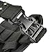 Shootmy Tactical Belt with Multifunction Equipment System, Versatile, Perfect for Law Enforcement, Adjustable Size from 35” to 54” Made with Nylon, (Black)