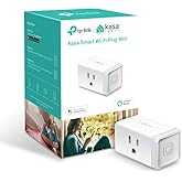 Kasa Smart Plug Mini by TP-Link (HS103) - Smart Home WiFi Outlet Works with Alexa, Echo and Google Home, No Hub Required, Rem