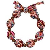 Nano-Ice Cooling Necklace - Coral/Turquoise | Beat The Heat in Style! | Take Out of Freezer for Hours of Cooling Relief!