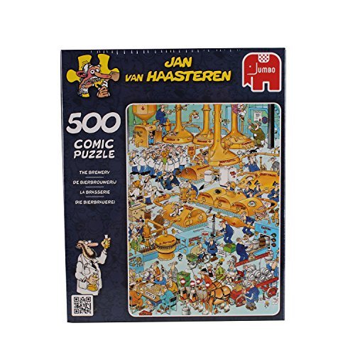 Jan van Haasteren - The Brewery Jigsaw Puzzle (500 Piece) by Jumbo Games
