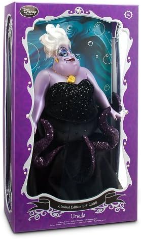 Amazon Disney Store ディズニーストア Limited Edition リミテッドエディション 限定版 Ursula 17 Doll ドール From The Little Mermaid リトルマーメイド 並行輸入品 人形 ドール ホビー