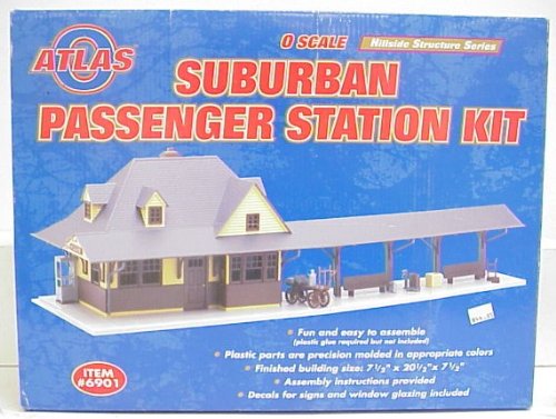 Atlas O Scale Kit Suburban Passenger Station