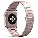 NO1seller Top Bands Compatible for Apple Watch, Premium Stainless Steel Bracelet Replacement Wristband for Apple Watch Series 4 3/2/1,Sport,Nike+,Edition