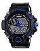 COCOTINA Mens Digital 50M Waterproof LED Alarm Multifunction Boy Sport Wrist Watch Blue