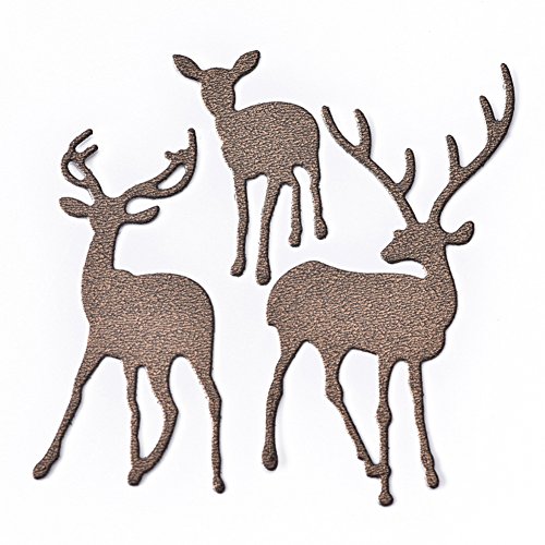 Kabi 18Pcs Cutting Dies Metal Stencil Embossing Die Cuts for DIY Scrapbook Album Paper Card Making, 6 Styles - Thumbnail 6