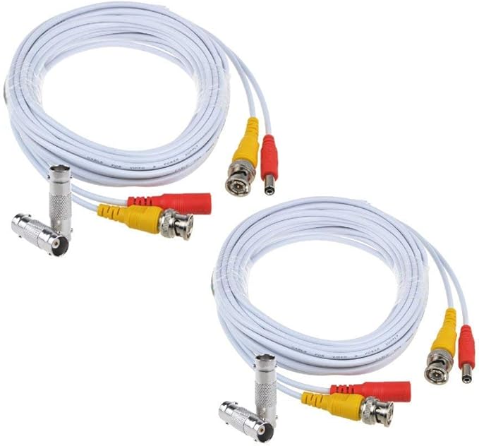 Flashmen Cables de Seguridad para cámara de vídeo HD de 25 pies