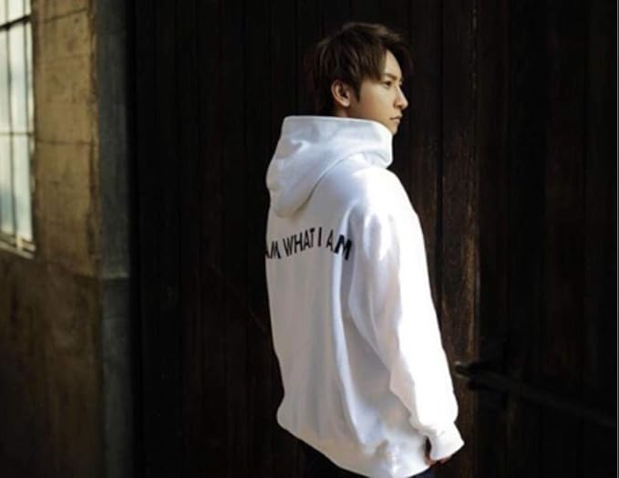 Amazon Co Jp a 與真司郎 I Am What I Am フーディ白 Lサイズ ホビー 通販