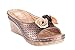 Gc Shoes Women's Sydney Rosette Slide Wedge Sandals