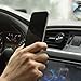 odbo Universal Magnetic Air Vent Car Mount Holder Clip for iPhone Android Smartphones, (Jet Black)