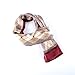 Charmeuse Satin Silk Scarf for Men (Maroon)