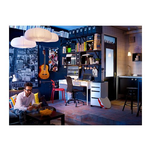 Ikea Vate Pendant Lamp Shade 55 Cm Amazon Co Uk Kitchen Home