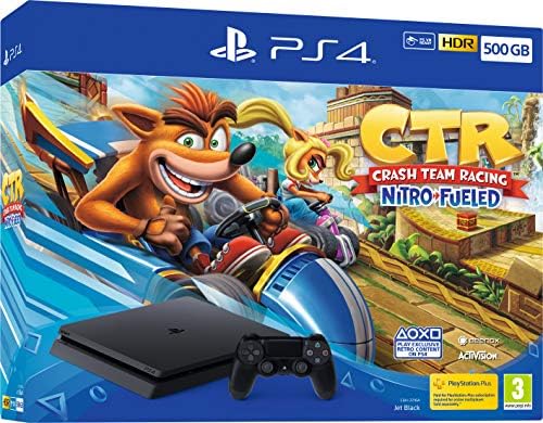 sony ps4 500gb console & crash team racing bundle