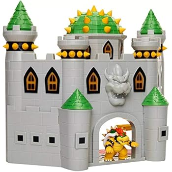 Nintendo Bowser's Castle Super Mario Deluxe Bowser's Castle Playset with 2.5