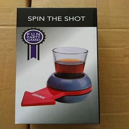 yylikehome Juego de Vino con Plato Giratorio de Flecha con Dedos ...