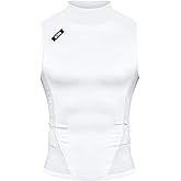 Nxtrnd Men's Turtleneck Compression Tank Top, Sleeveless Mock Neck