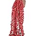 Crt Gucy 2 Pack 14 FT Artificial Hydrangea Flower Vine Wisteria Vines Cattleya Flowers Plants for Home Hotel Office Wedding Party Garden Craft Art Décor, Red