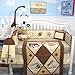 SoHo Let's Play Game Baby Crib Nursery Bedding Set 13 pcs included Diaper Bag with Changing Pad & Bottle Case