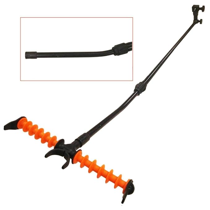 OAKWOOD Universal extending feeder arm curve + spiral rod rest fits