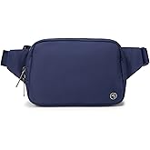 Pander Belt Bag Large 2L, Nylon Fanny Pack Purse for Women and Men with Adjustable Strap