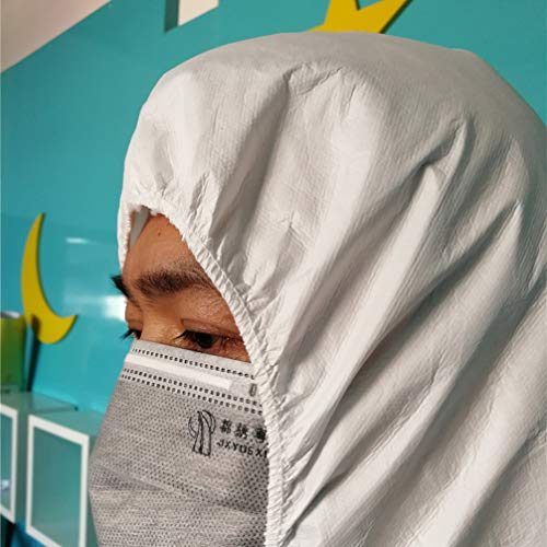 BESPORTBLE-2Pcs-Medical-Gown-Isolation-Gown-Hospital-Gown-Disposable-Medical-Gowns-Medical-Robe-Exam-Gowns-for-Doctors-Nurse-Hospital-Home-use-Size-L