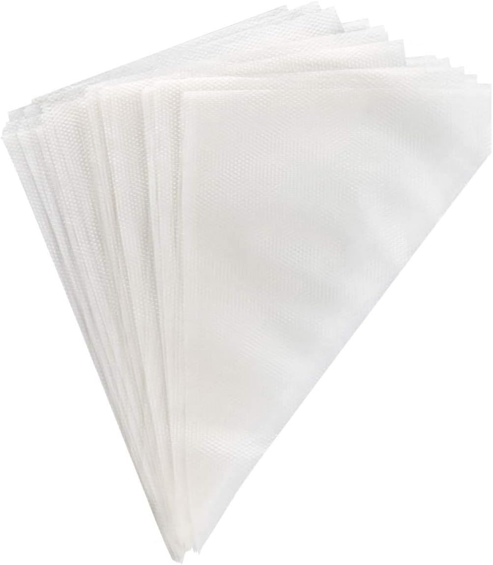 Piping Bags,ilauke 200 Pcs Pastry Bags 13inch Anti Burst Disposable Cake Decorating Bags,Durable Non-Slip Icing Piping Bag for Cupcake Cake Cream Frosting Cookie and Dessert Decorating Supplies
