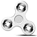 ApexPower EDC Tri Fidget Spinner Spinning 3mins+ Finger Stress Reducer Toy for Boring, Anxiety, Focusing (white)